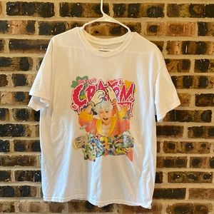 YG Entertainment graphic tee, “Get Your Crayon”, women’s sized Large